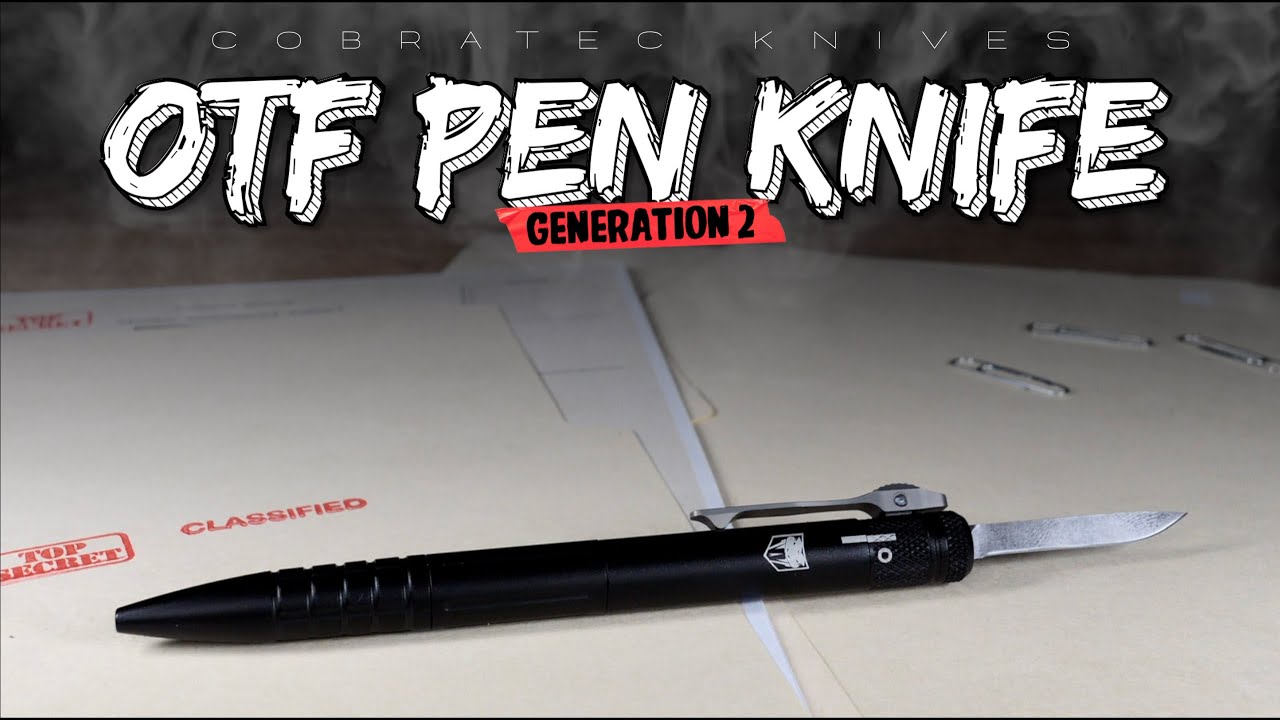 CobraTec Knives: OTF Pen Knife
