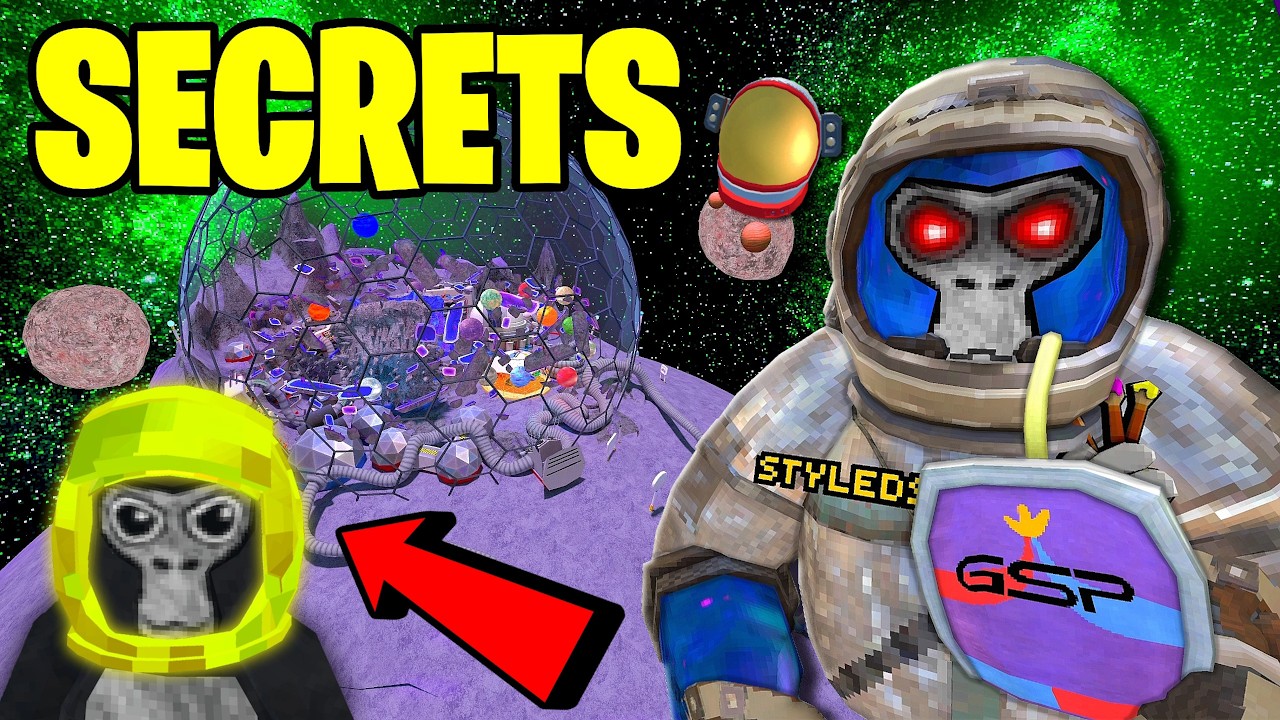 Everything you MISSED in Gorilla Tag's NEW Space Update?