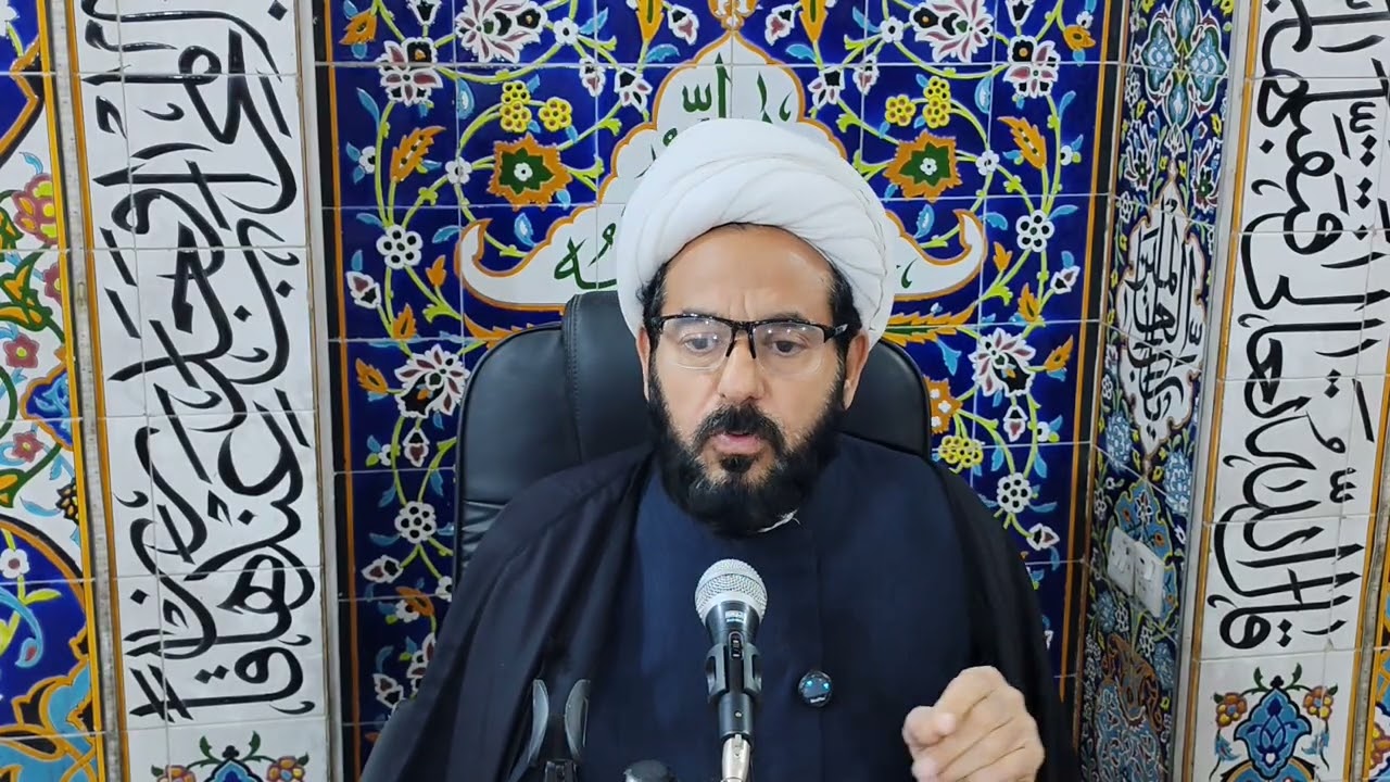 تأبين المرجع الديني الشيهد السيد علي الحسيني الخامنئي رحمت الله تعالى على روحه _ قاسم الكعبي