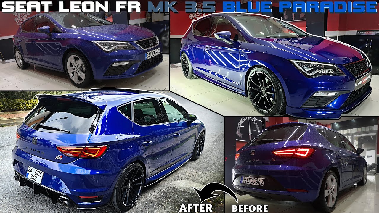 Seat Leon FR MK3.5 Blue Paradise // Преобразование Cupra