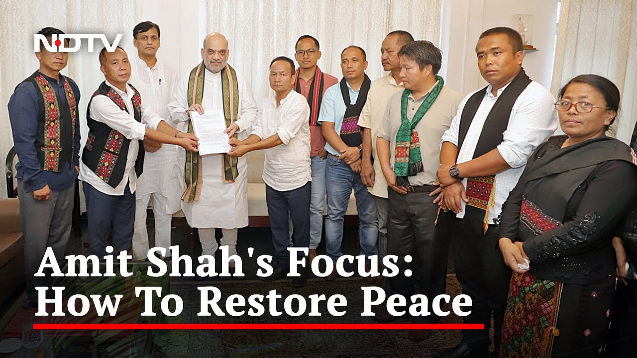 Top News Of The Day: Amit Shah Visits Manipur Border Town In Bid To Restore Normalcy