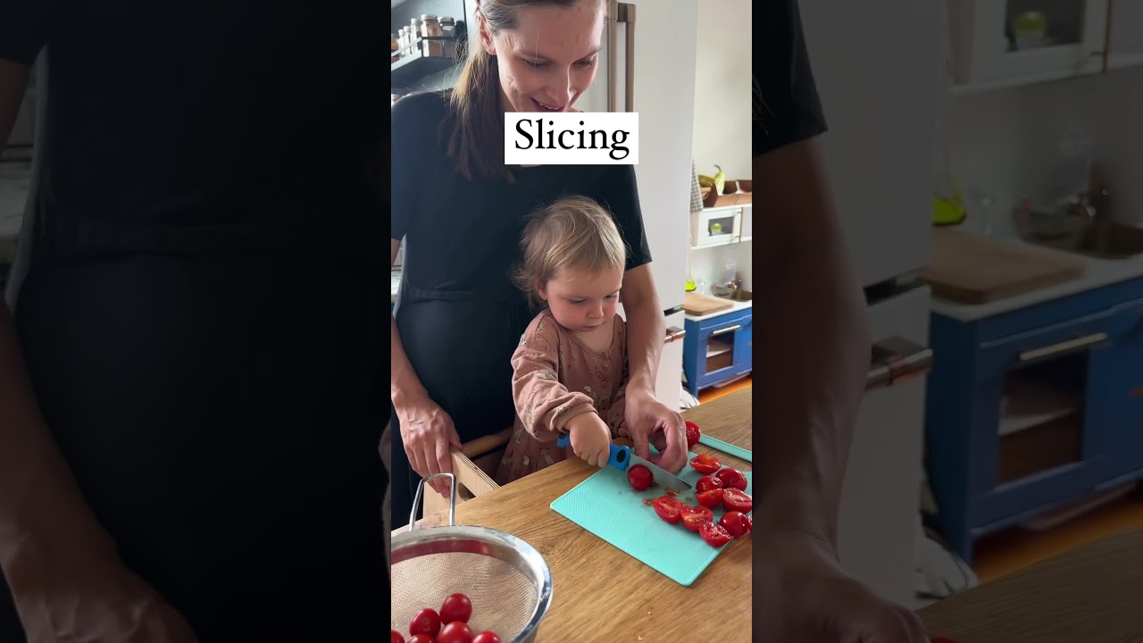 Montessori practical life 18-21 months #montessoriathome #montessoritoddler