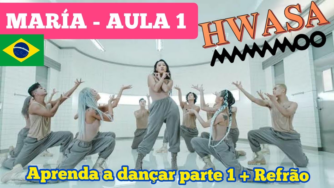 Como dançar MARIA da HWASA | DANCE TUTORIAL | parte 1 + Refrão (aula 1 de 3) #KPOPKCLASS