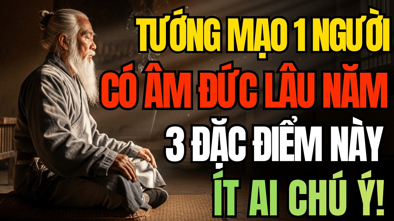 Cổ Nhân Dạy: Tướng Mạo Người Có Âm Đức Thường Có 3 Đặc Điểm Ít Ai Chú Ý