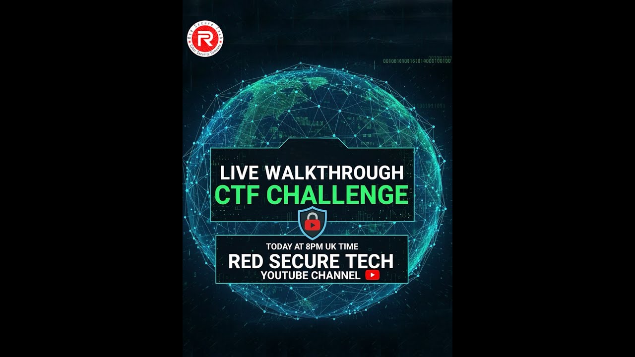 Red Secure Tech – Weekly Cybersecurity Live Walkthroughs Week.2