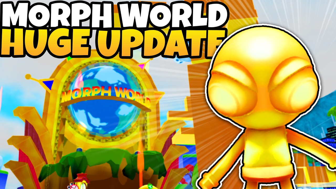 Исследуем ОГРОМНОЕ обновление и НОВУЮ трансформацию в Morph World!