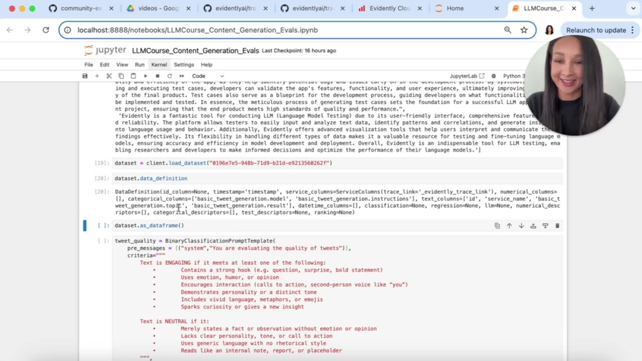 5. Tutorial: Evaluating LLMs on content generation tasks. Tracing and experiments.