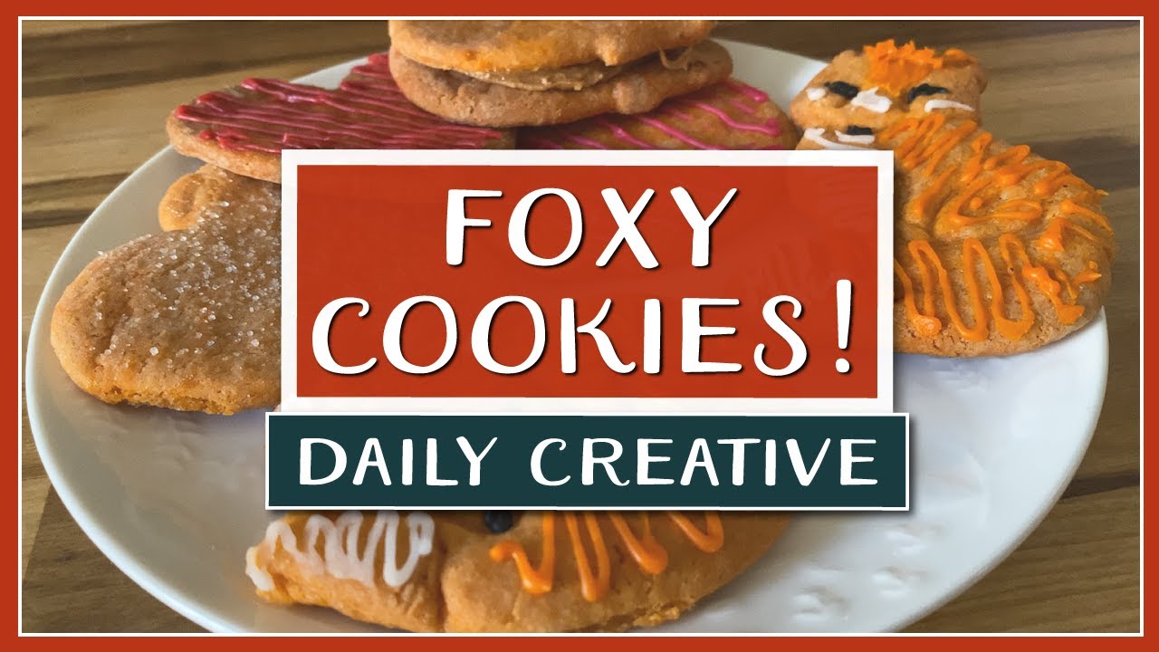 How to Make Perfect Vegan Cookies | Cute Fox Shapes!