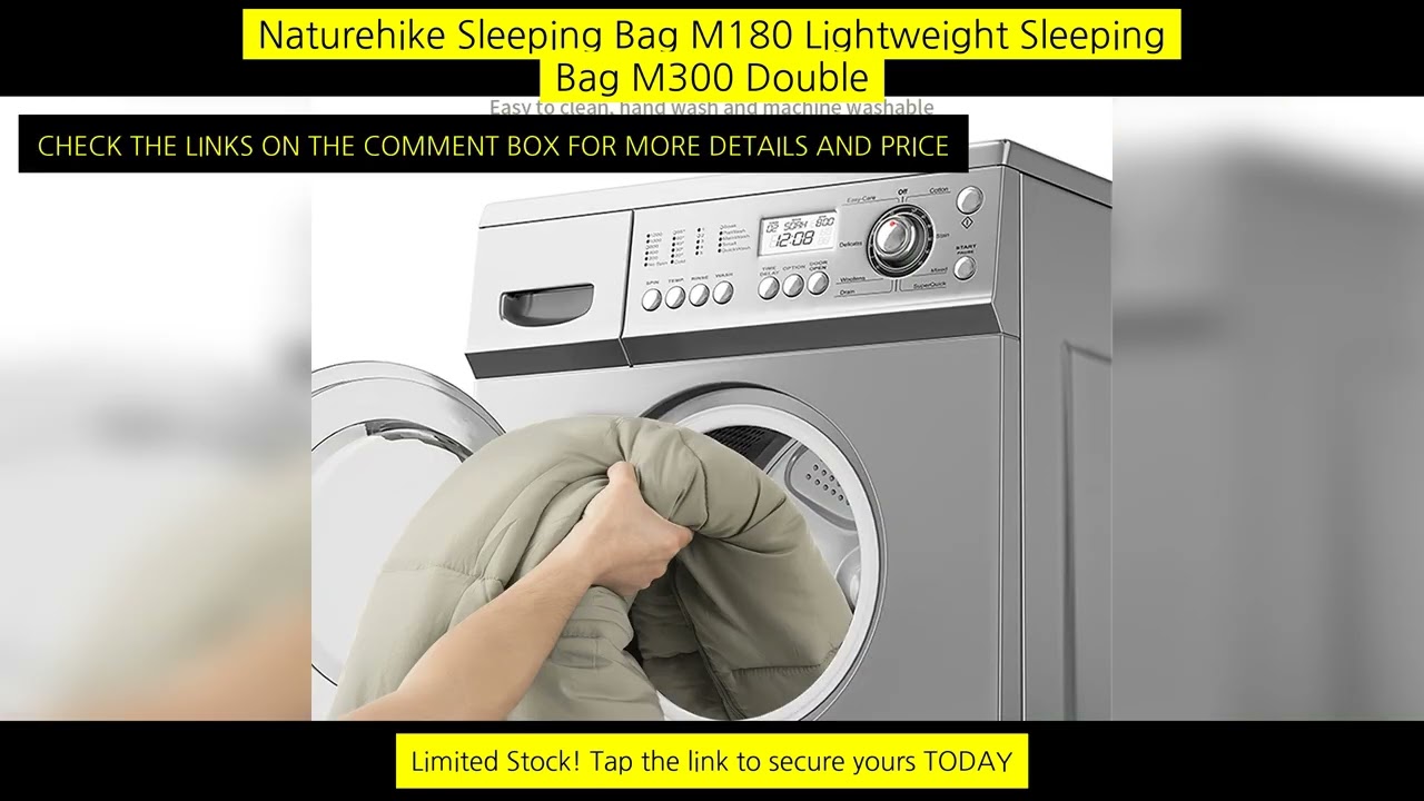 Naturehike Sleeping Bag M180 Lightweight Sleeping Bag M300 Double Camping