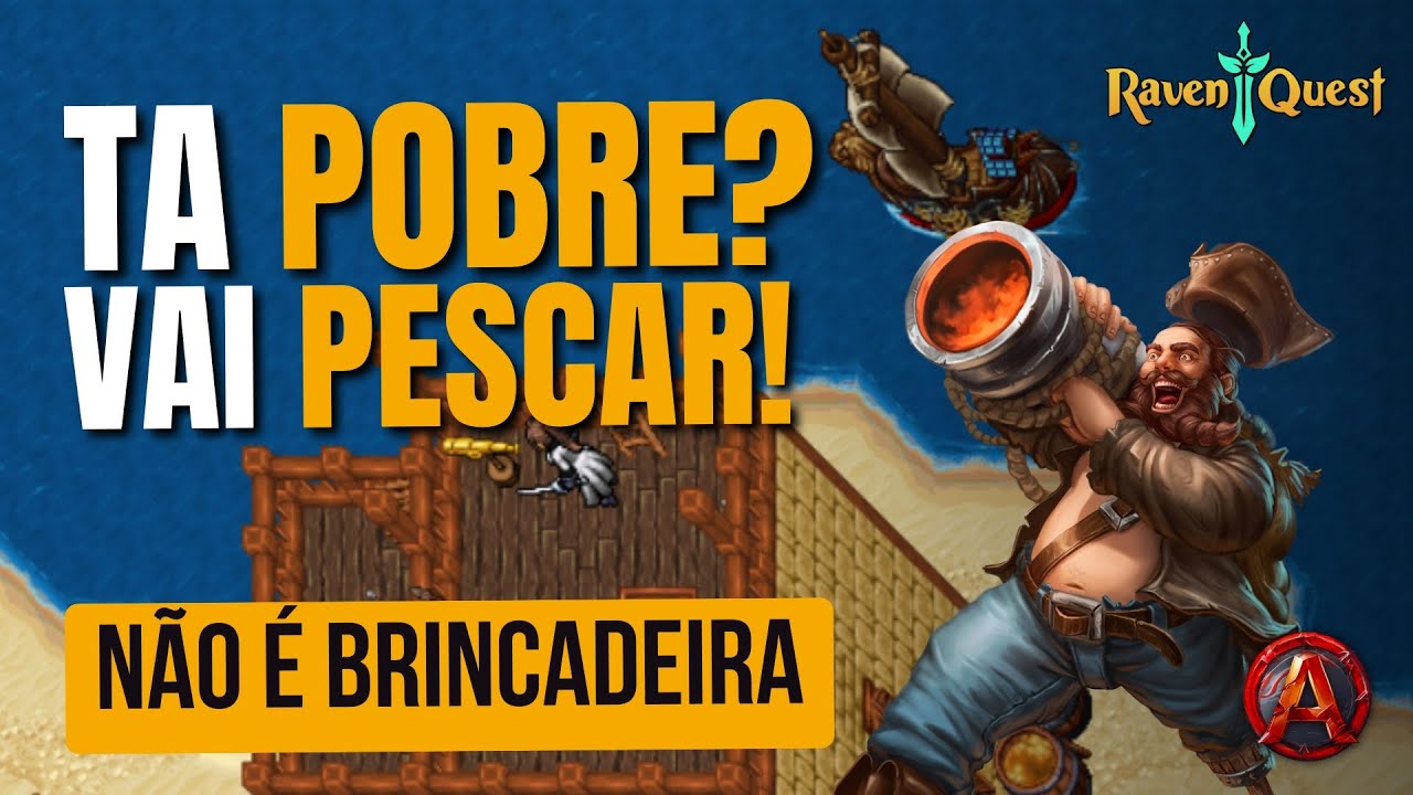 RavenQuest 2026: Como Pescar e Ganhar Dinheiro Fácil!