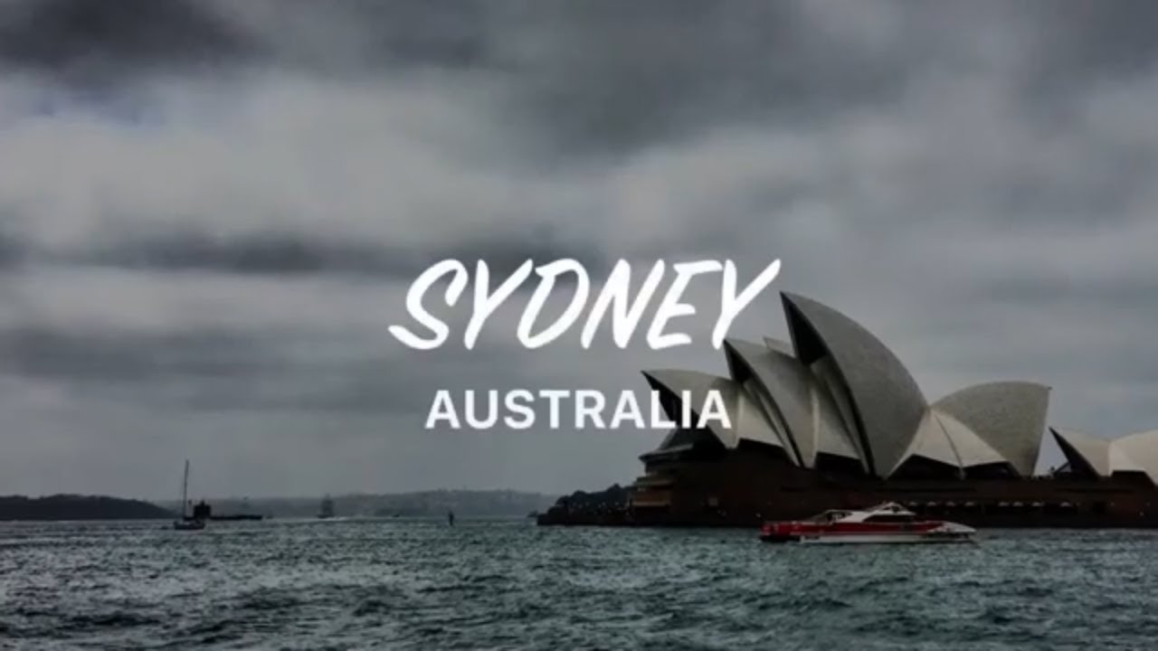 Visiting Sydney, Australia. City walking Tour