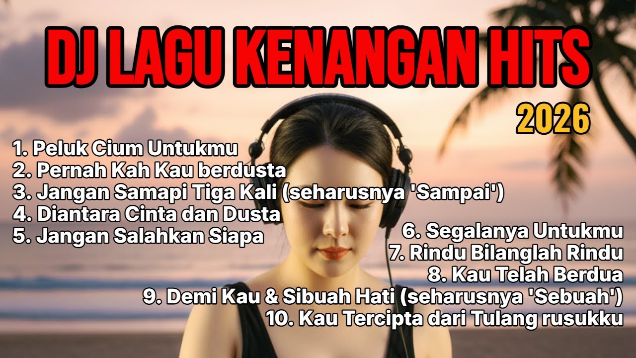 DJ Lagu Kenangan Hits 2026 🔥 Full Album DJ Nostalgia Terbaru | DJ Viral Tiktok