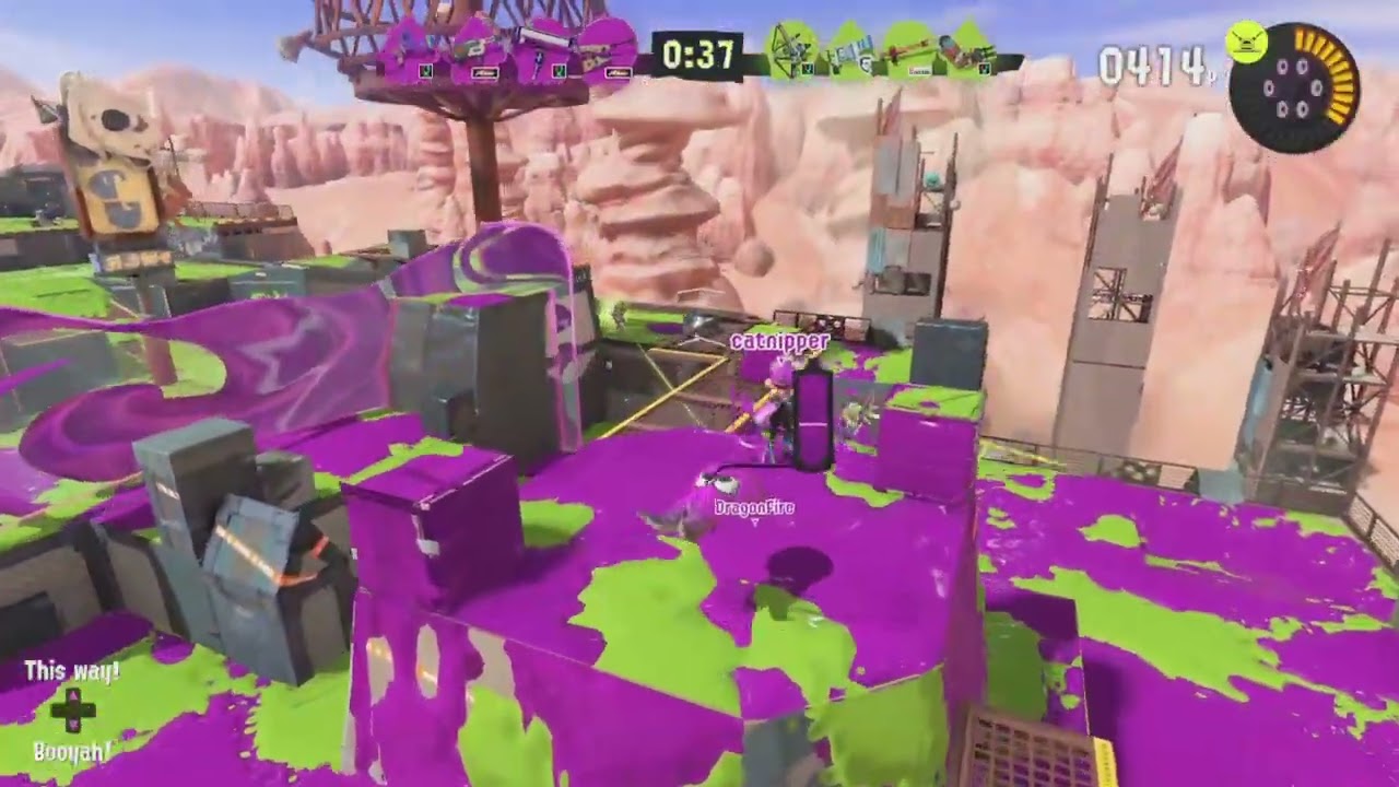 Using Weapons from Splatoon 3 Update 10.0.0 Part 1