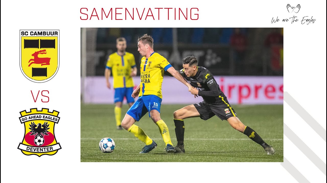 Samenvatting SC Cambuur - Go Ahead Eagles 🏆 (2020/2021)