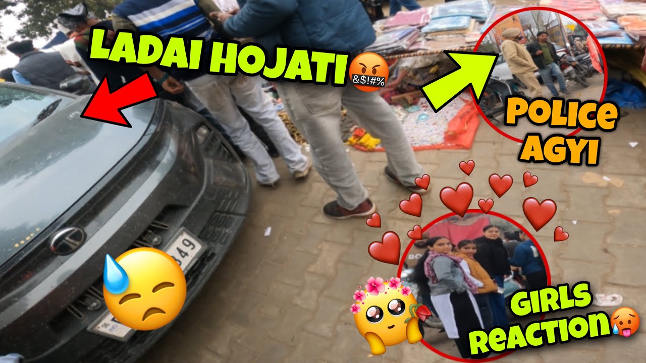 Ladai hojati ajj🤬 Police bulali isne toh😓|| Girls Reaction on My Ninja🥵