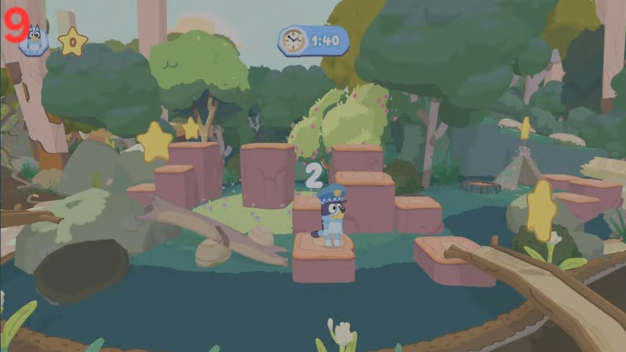 Film - Bluey😃 - The video game (Nederlands gesproken) - Level 9 - ps5