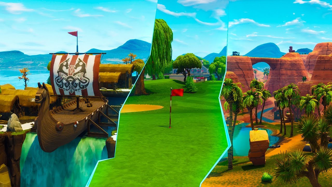 The NEW LOCATIONS in Fortnite