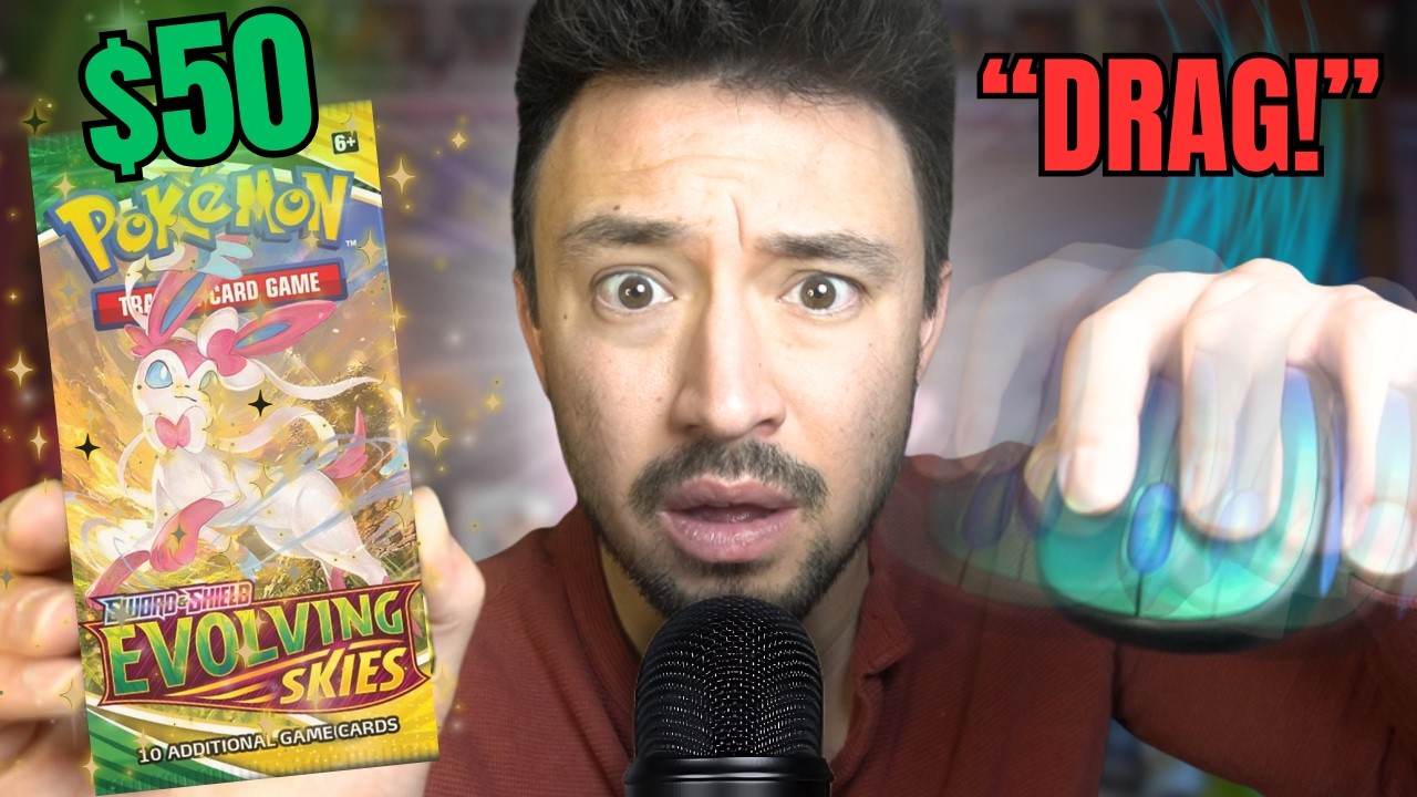 🔴 $50 Pokemon Pack Opening + New Favorite Triggers! (Like Mouse Dragging & MORE)