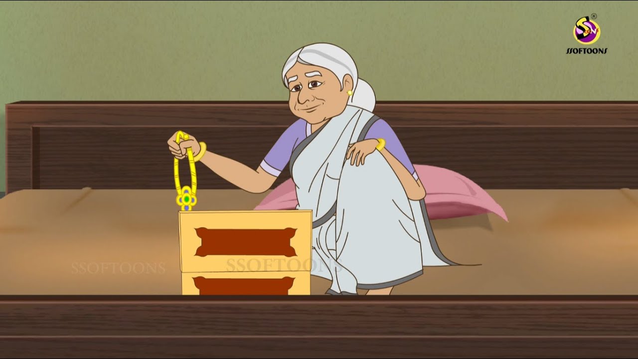 লোভি বুড়ি | Greedy old woman | Bangla Cartoon Thakurmar Jhuli Funny Moral Story