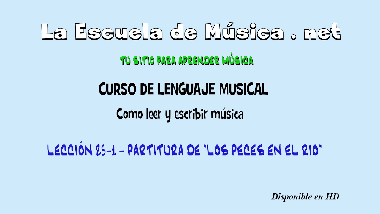 Cómo leer la partitura de 
