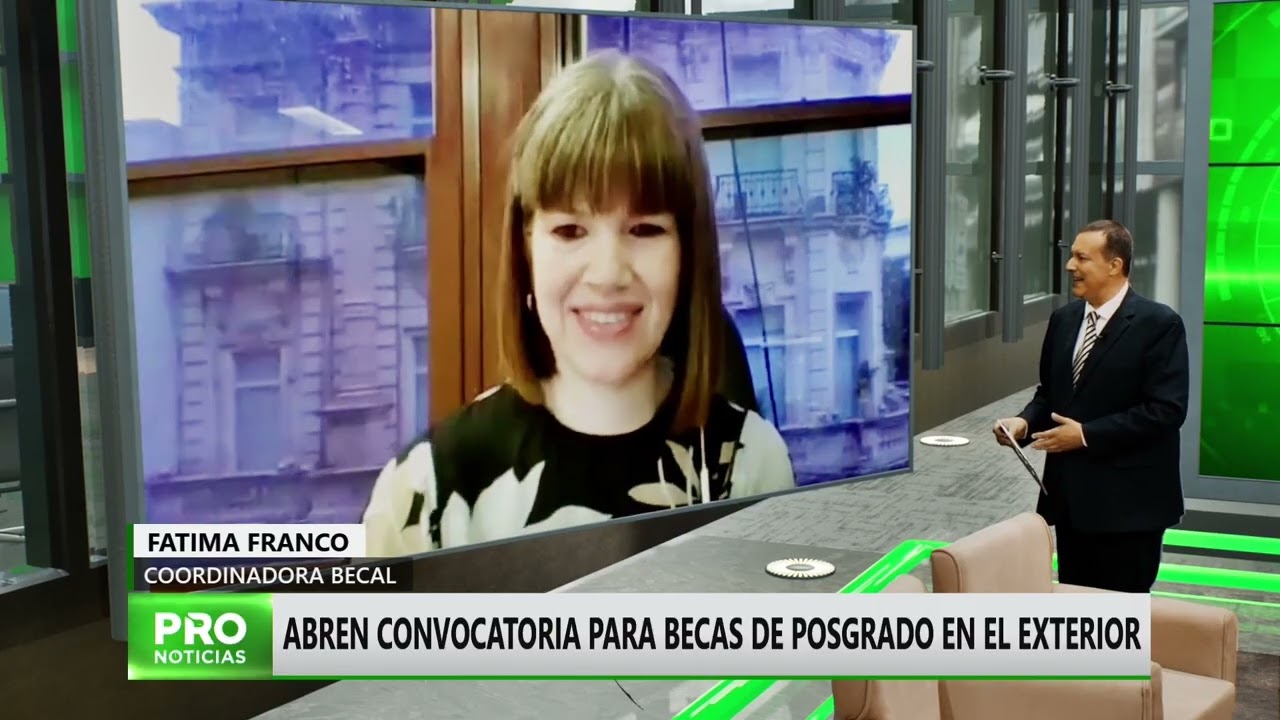Abren convocatoria para becas de posgrado en el exterior