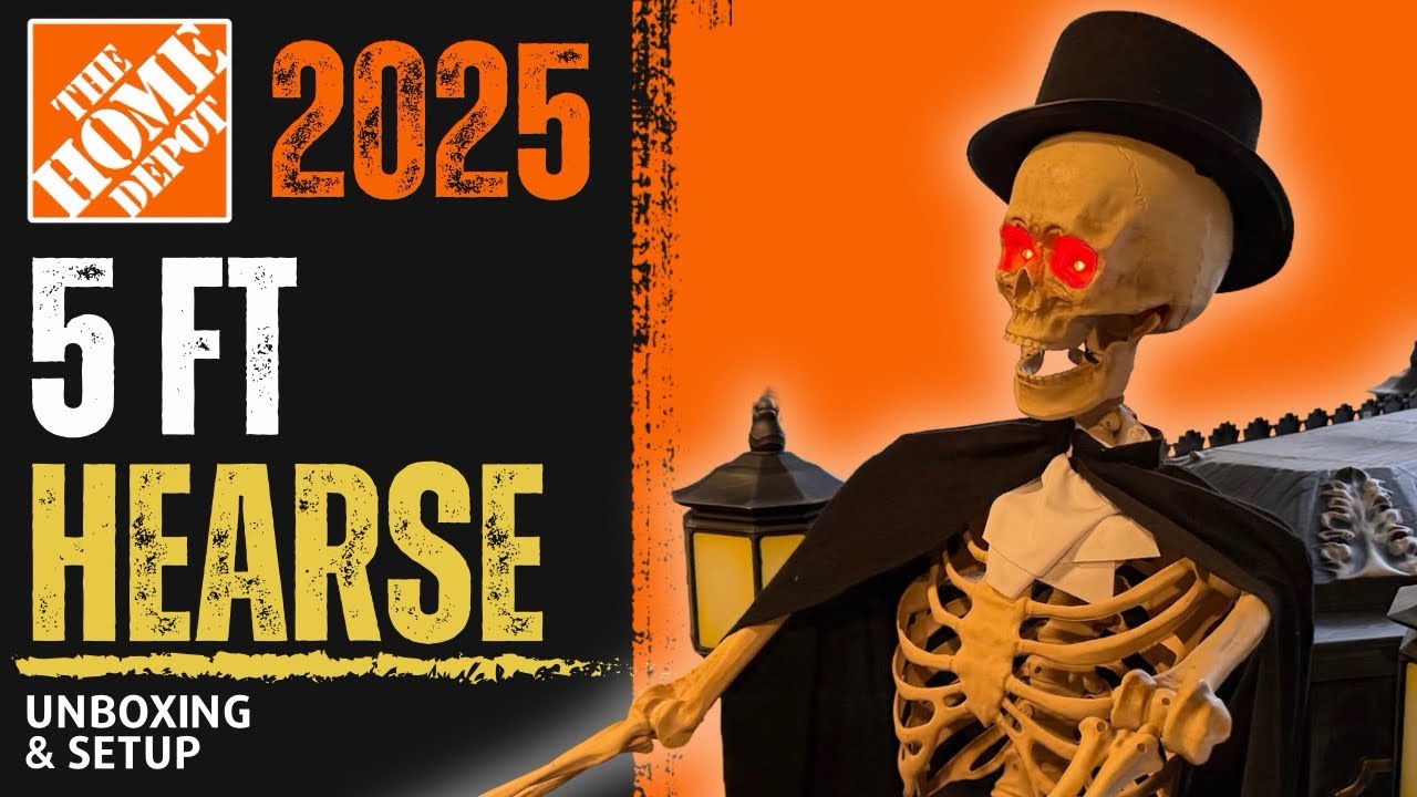 Распаковка и настройка катафалка 2025 Home Depot