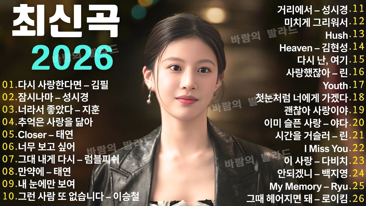 🌅❄️ 새해의 시작을 부드럽게 열어주는 2000년대 발라드 🎶 | 감성 플레이리스트 | 씨야, 김범수, 케이시,이승철, 멜로망스,  SG워너비, 거미