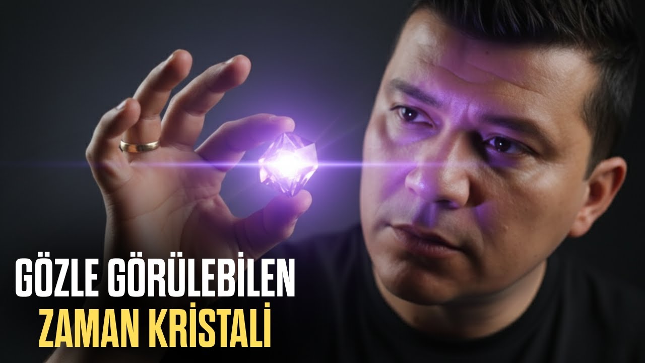 Bilim İnsanları Gözle Görülebilen Zaman Kristali Üretti