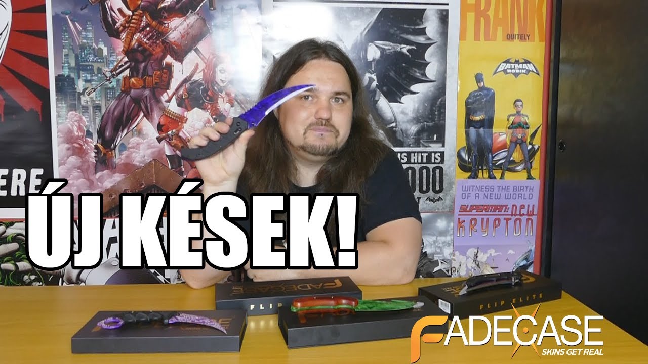 Új kések jöttek! | FadeCase CS:GO kések | Unboxing