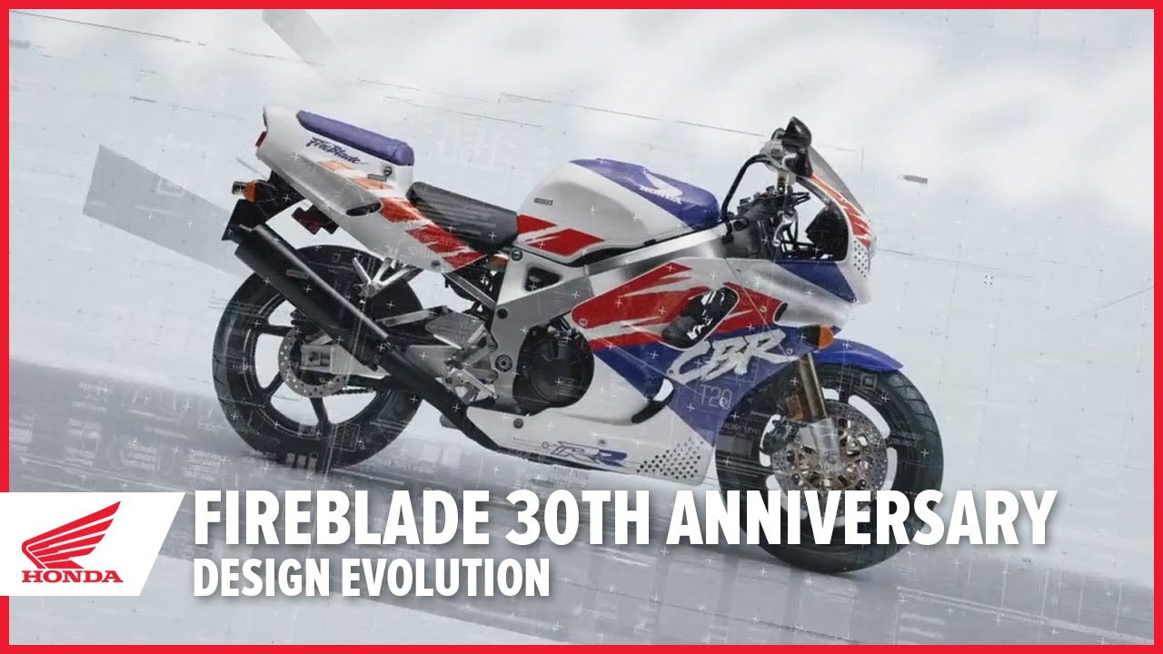 Fireblade 30th Anniversary: Design Evolution