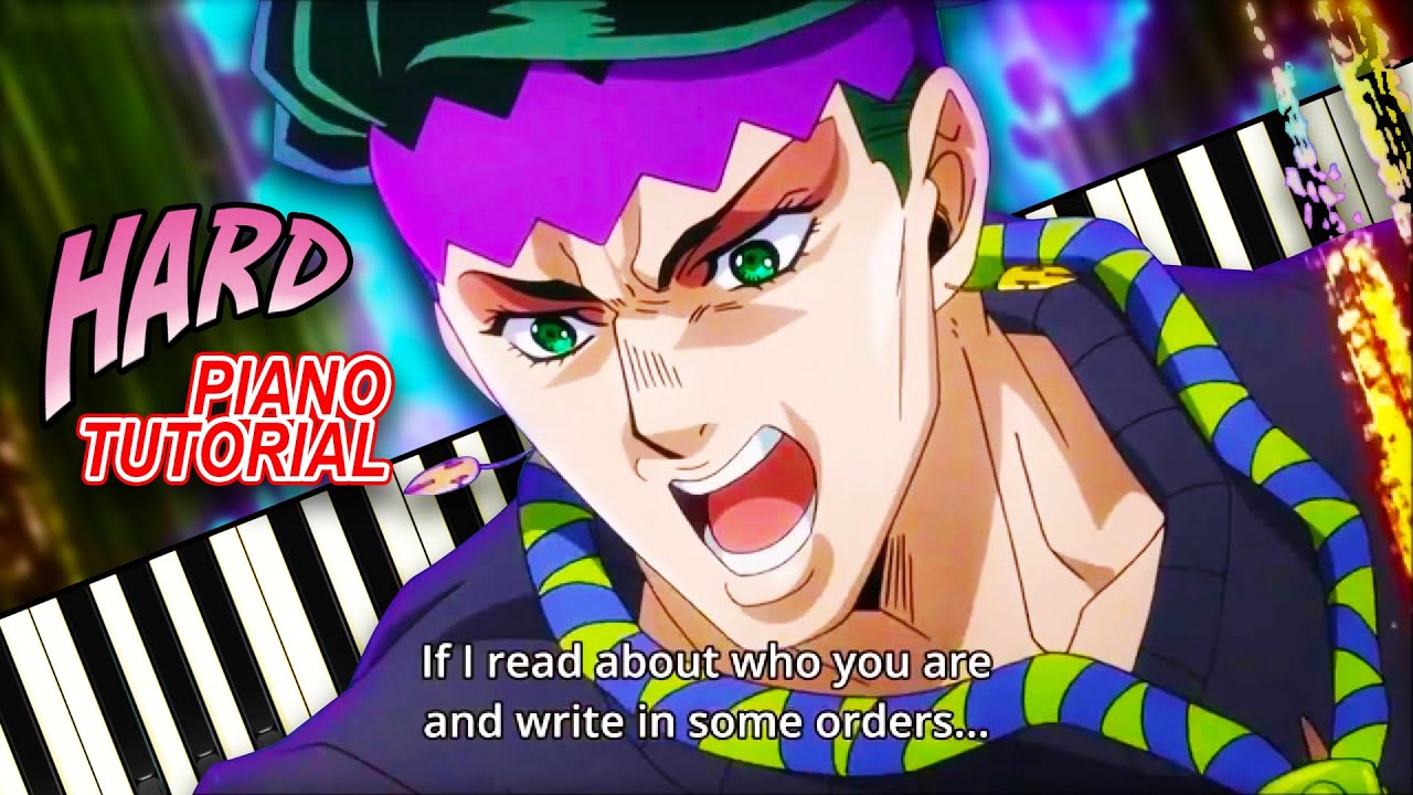 Great Days (JoJo's Bizarre Adventure Diamond is Unbreakable OP 3) - Piano Tutorial