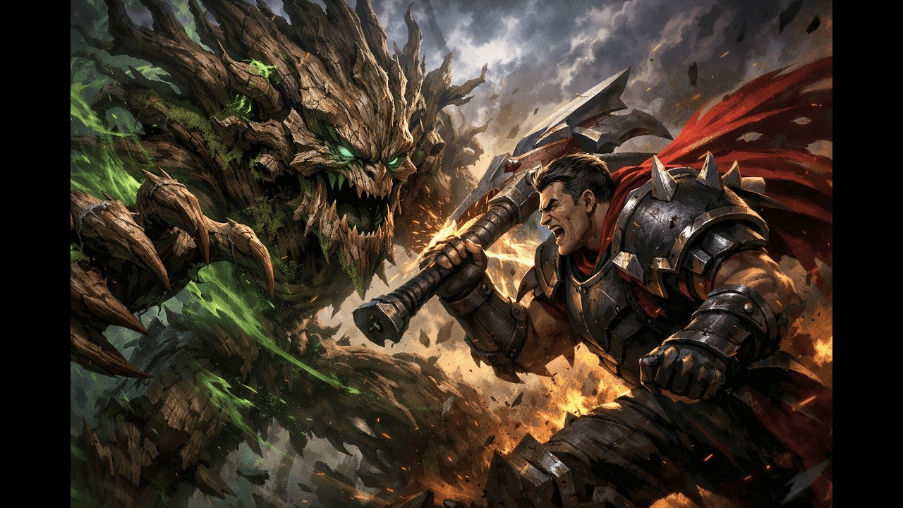 {League of Legends} Maokai vs Darius