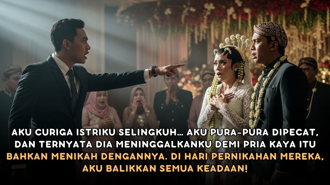AKU PURA-PURA DIPECAT KARENA CURIGA ISTRIKU SELINGKUH - TERBUKTI, AKU BALAS DI HARI PERNIKAHAN...