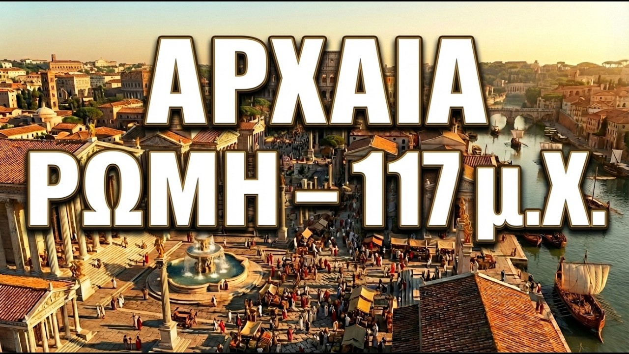 Αρχαία Ρώμη: Η Πρώτη Μεγαλούπολη της Ιστορίας (Αναπαράσταση με AI)