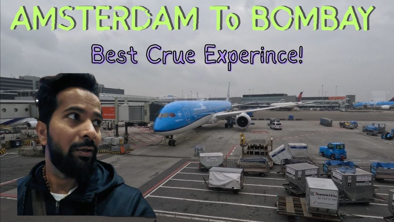 Is KLM Airlines Worth It? AMS to BOM Flight Experience, Food, Comfort & More Vlog & Review!