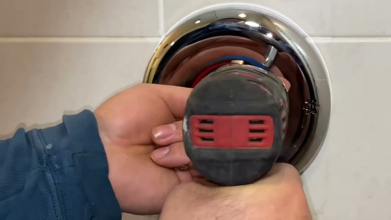 Replacing a shower valve without breaking the tiles