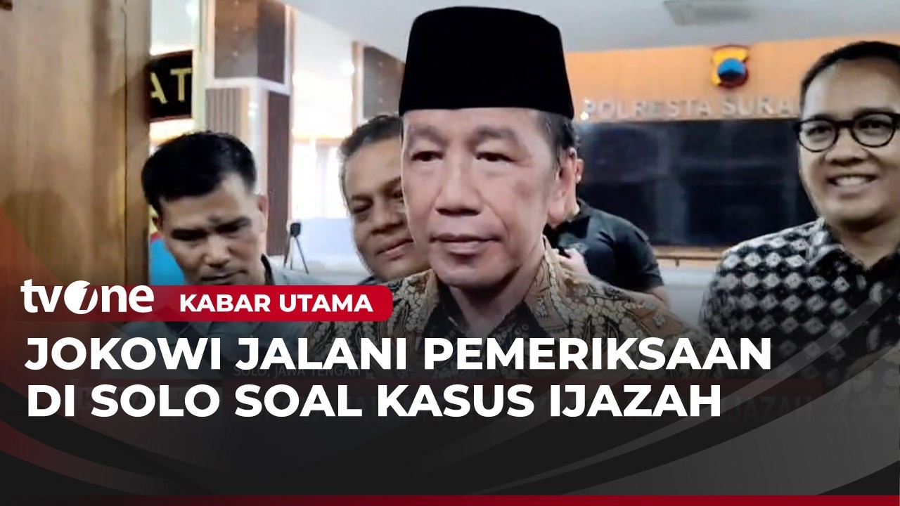 Jokowi Ditanya 10 Pertanyaan saat Diperiksa Terkait Kasus Dugaan Ijazah Palsu | Kabar Utama