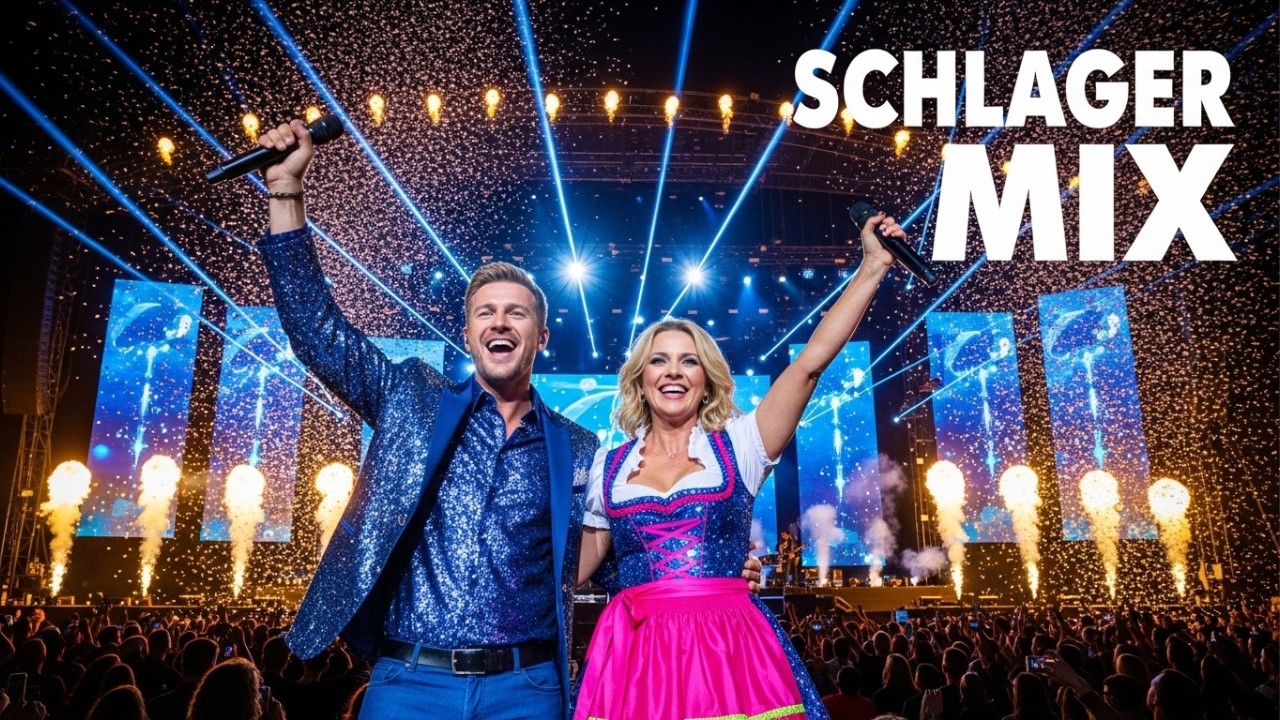 Royalblau & Neonrosa Discofox | 7 Eigene Party-Schlager (Silber-Show!)