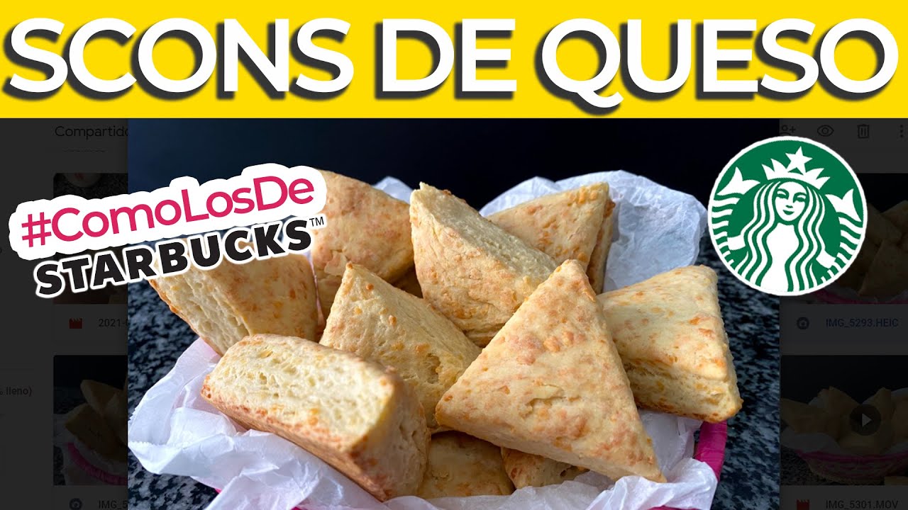 SCONES caseros DE QUESO igualitos a los de STARBUCKS | Receta Fácil | Tenedor Libre