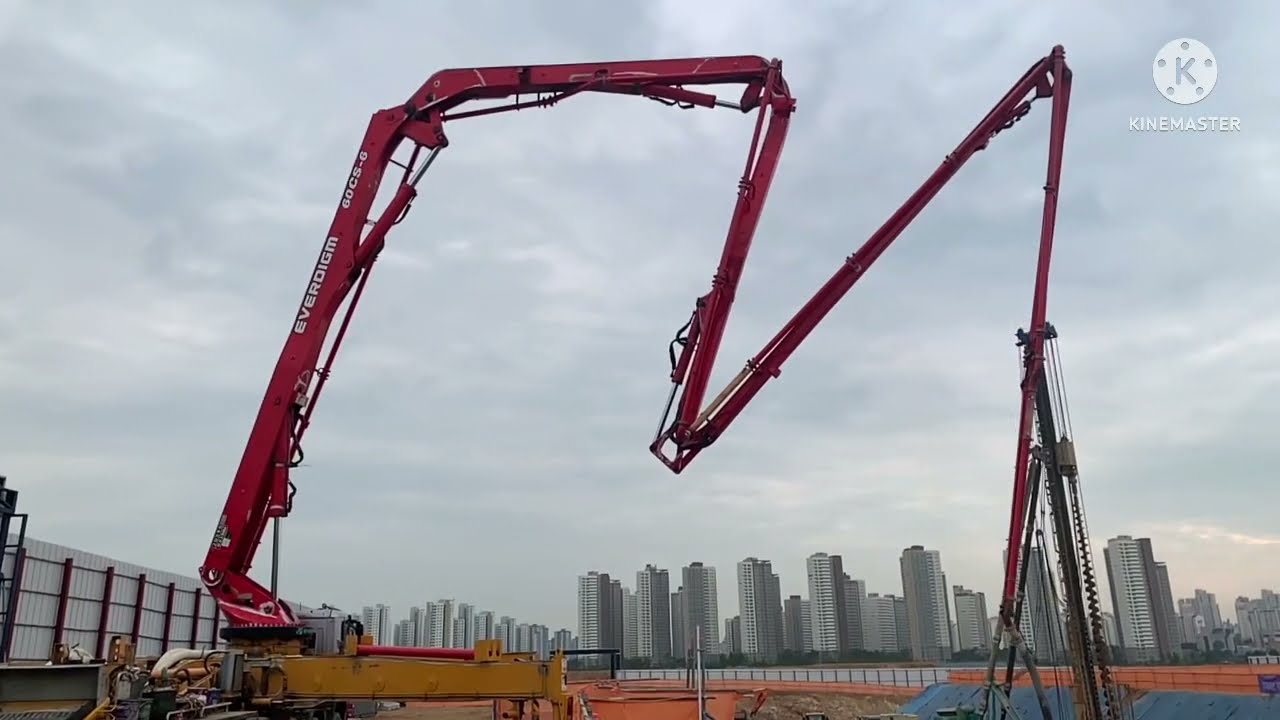 pumfcar 기초 타설