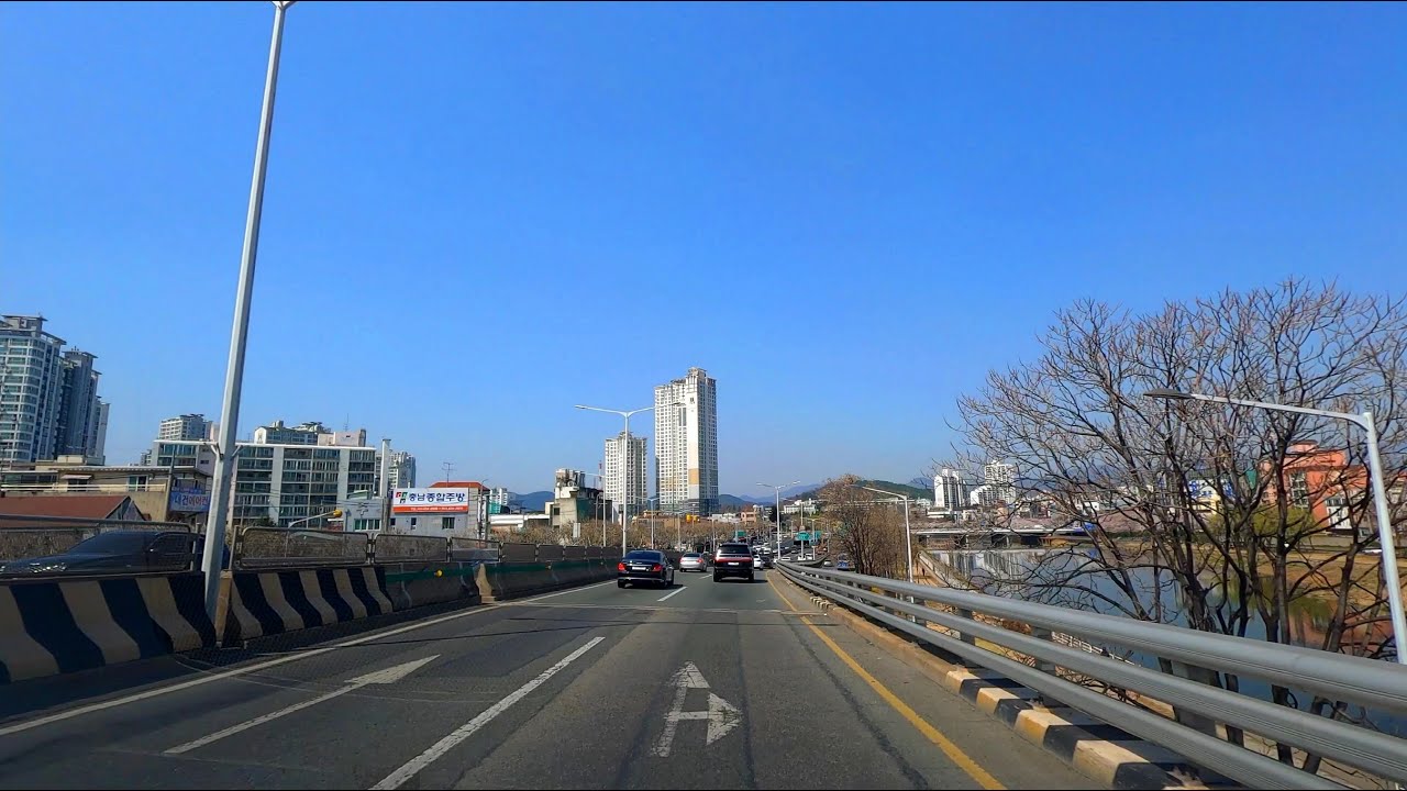 【Korea City Drive】 DAEGU 🚕 From South To North - Early April