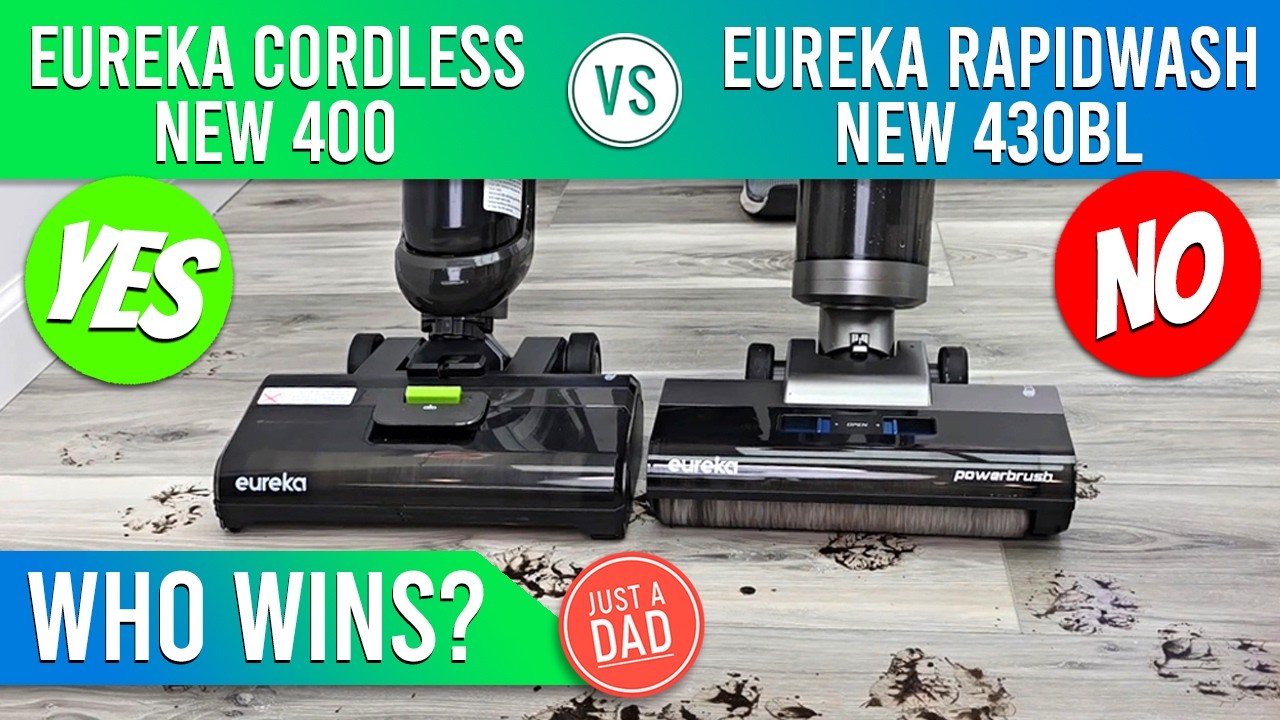Eureka RapidWash NEW430BL vs Eureka Cordless Wet Dry Vacuum Mop NEW400 COMPARISON  Which One to Buy?
