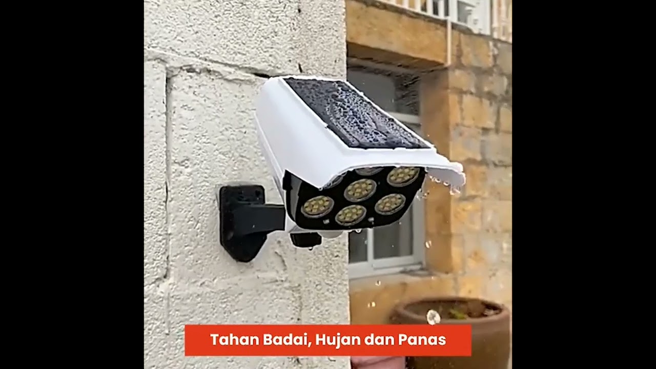GEXO ( lampu sensor anti maling ) waterproof