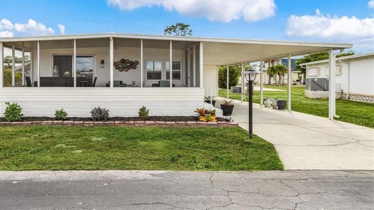 Manufactured Home For Sale in Fort Myers | Gulf Access 55+ | You Own the Land!