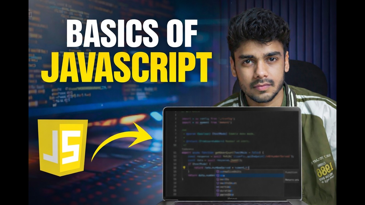 Fast JavaScript Series, Learn what matters | JavaScript Basics Chapter  01 | Var, let, Const