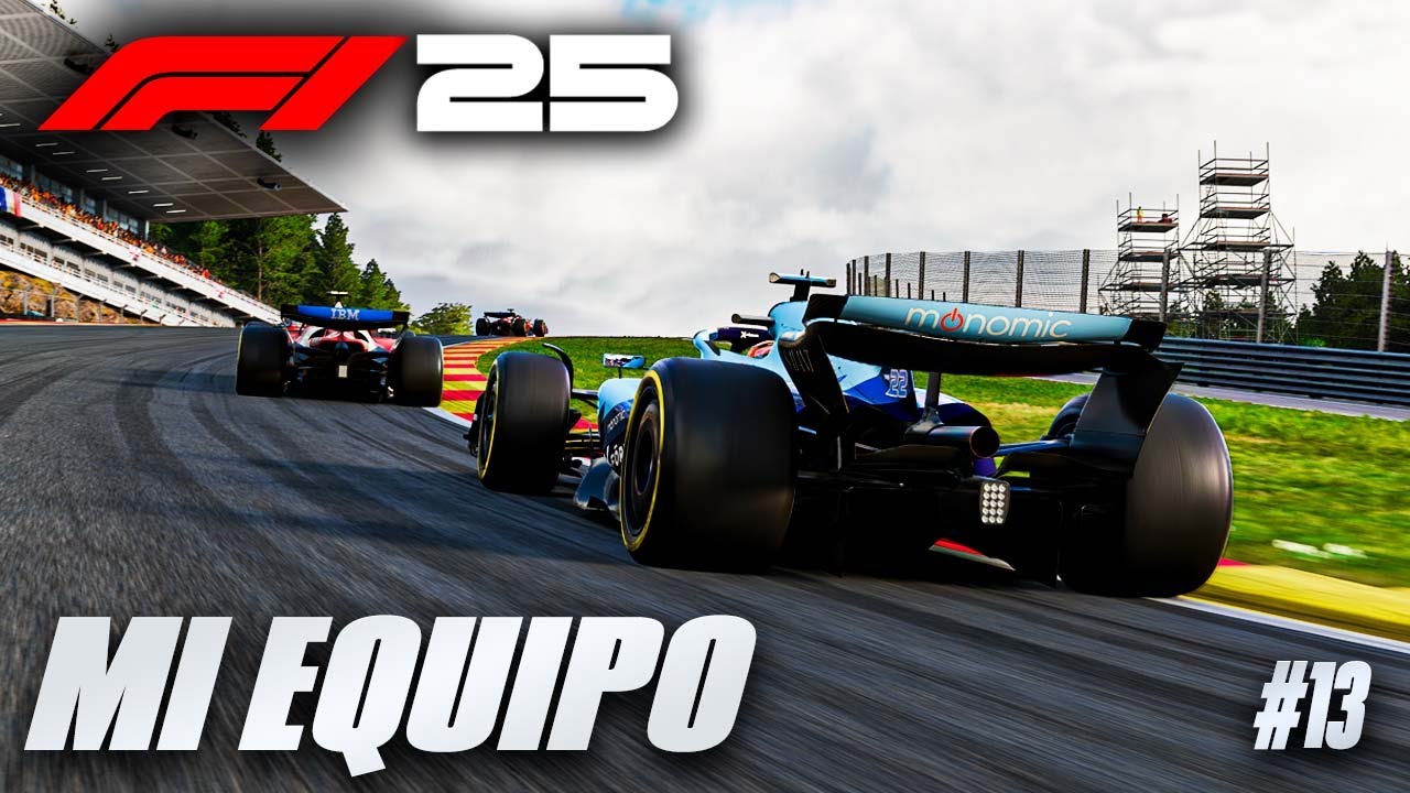 ÉPICA CARRERA EN SPA Y SUPER PAQUETE DE MEJORAS | F1 25 MODO MI EQUIPO: GP BÉLGICA #13