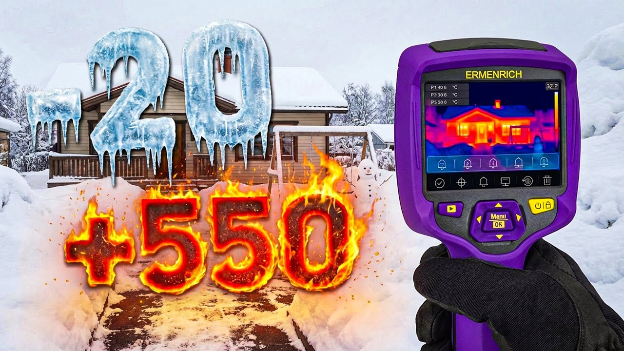 ЧТО УМЕЕТ тепловизор ERMENRICH Seek TV80?