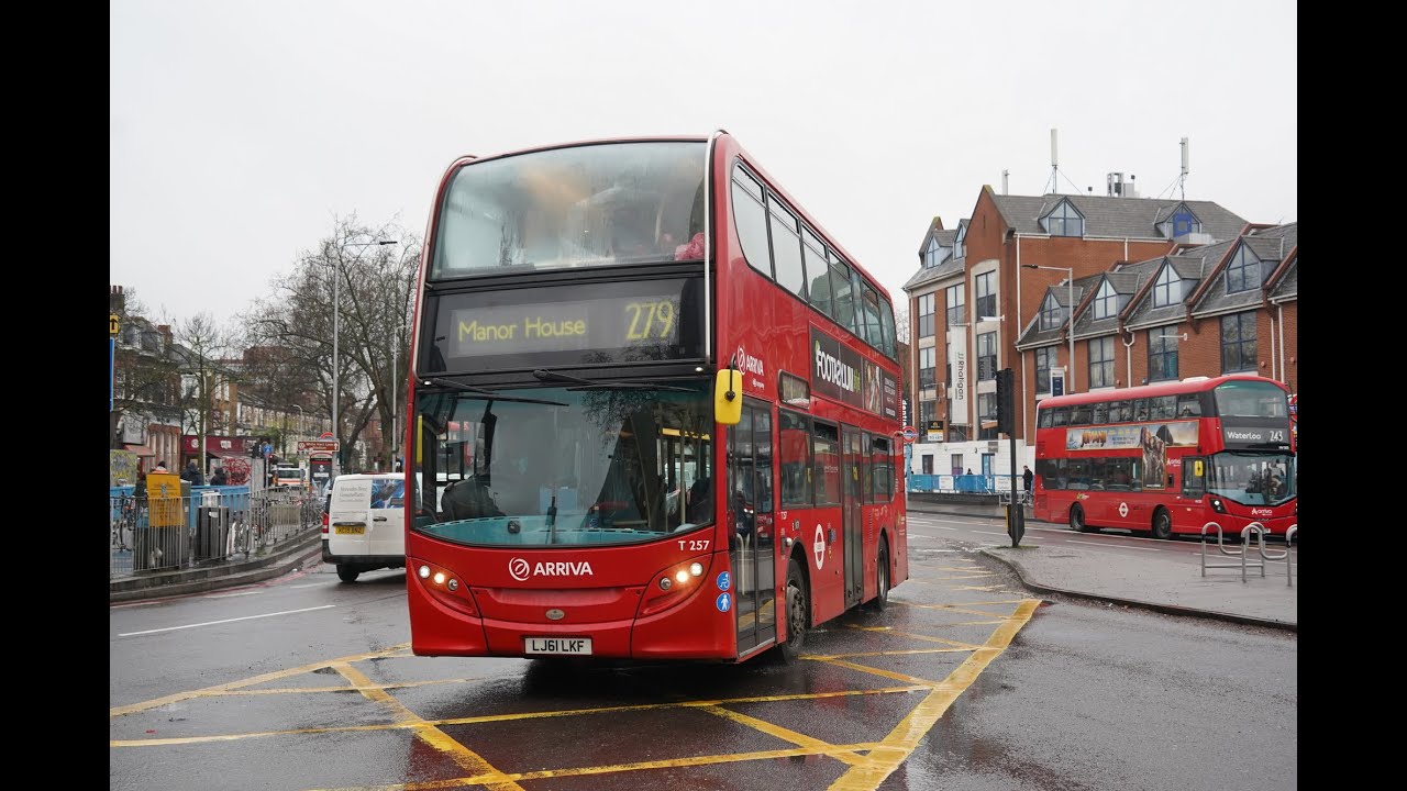 Buses at Manor House and Seven Sisters 17th December 2019