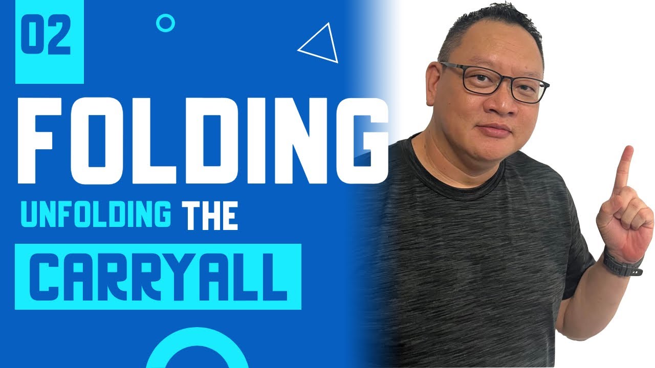 Folding and unfolding the CarryAll Folding Tricycle