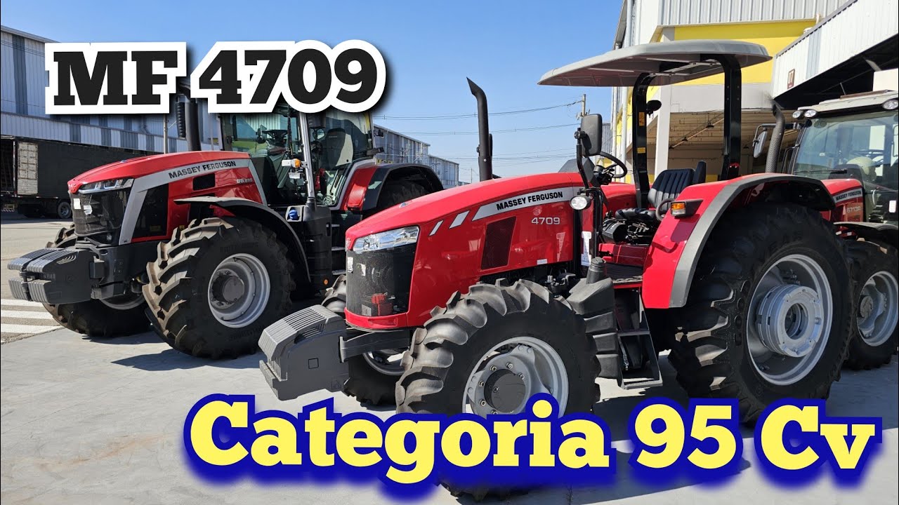 MF 4709 Plataformado e Pneus 34 Uma boa Opção